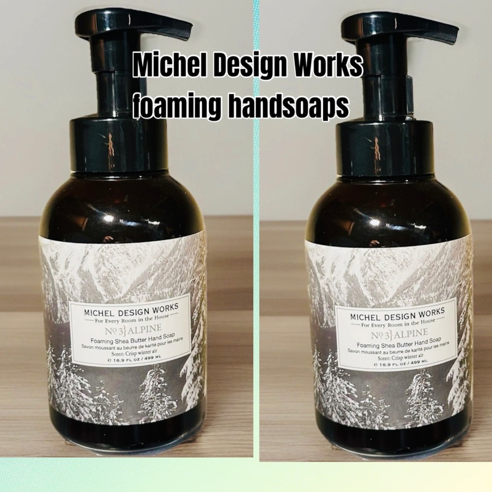Michel Design Works Foaming Hand Soap 17oz lot/2